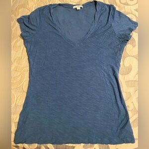 James Perse Womens Tee Shirt Short Sleeve (Size 2) NEVER WORN!!!!! (Blue)